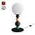 Colorful RGB Table Lamp 3D model small image 1