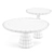 Handcrafted DUO Pedestal Tables 3D model small image 5