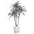 Exotic Phoenix Robelena Palm in White Flower Pot 3D model small image 7