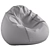 Colorful Bean Bag Chair Pouf 3D model small image 5