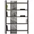  Luxxu Algerone Bookcase: Elegant Design 3D model small image 2