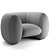 **Molteni&C Cinnamon Armchair | Elegant Design** 3D model small image 7