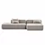 Lavsit Leman Modular Deep Sofa 3D model small image 2