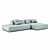 Lavsit Leman Modular Deep Sofa 3D model small image 4