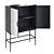 Monochrome Fusion Bar Cabinet 3D model small image 4