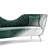 Ethereal Velvet Sofa Upgrade 3D model small image 4