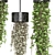 Metal Box Hanging Indoor Plants 3D model small image 3