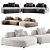 Eichholtz Residenza Sofa: Luxe Comfort 3D model small image 3