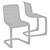 Luxury Comfort at Vitra EVO-C 3D model small image 4