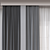  Modern 3D Curtain Model 3D model small image 2