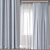 Textured 3D Curtain Model Mesh 3D model small image 1