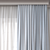 Textured 3D Curtain Model Mesh 3D model small image 2