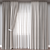 Versatile 3D Curtain Models Set 3D model small image 1