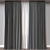 Versatile 3D Curtain Model: 734 3D model small image 1