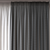 Versatile 3D Curtain Model: 734 3D model small image 3