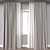 Luxury Curtain 3D Model 3D model small image 1