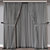 Elegant Curtain Model 736 3D model small image 4