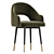 Minimalist Metal Armchair Collection 3D model small image 3