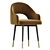 Minimalist Metal Armchair Collection 3D model small image 4