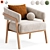 Stylish Altra Armchair: PotteryBarn Classic 3D model small image 5