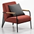 Vitra De Salon Armchair 2016 3D model small image 3