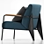 Vitra De Salon Armchair 2016 3D model small image 6