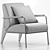 Vitra De Salon Armchair 2016 3D model small image 7