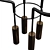 Modern 3D Liaison Pendant Light 3D model small image 2