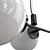 Modern Starburst Pendant Light 3D model small image 2
