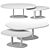 LXT Leolux LX Truly Truly Side Table Set 3D model small image 4