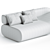 Modern Landscape Sofa 3D Model 3D model small image 2