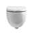 Duravit Architec Rimless Wall-Mounted Toilet 3D model small image 2