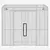 Modern Aluminium Door Model 351 3D model small image 4