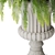 Boston Fern Vase Decoration Model 3D model small image 3