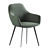 Elegant La Forma Aminy Chair 3D model small image 3