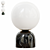 Elegant Marble Mini Table Lamp 3D model small image 1