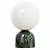 Elegant Marble Mini Table Lamp 3D model small image 3