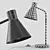 Modern Metal Table Lamp - Sleek Design 3D model small image 4