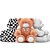 Beige Teddy Bear with Ribbon 3D model small image 3