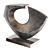 Erosion Bronze Egg Sculpture 3D model small image 1