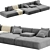 Lema Cloud Modular Sofa: Versatile Comfort 3D model small image 1