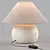 Thena Ceramic Urban Table Lamp 3D model small image 1