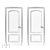 VIVOMOBILI London Doors: Versatile Styling 3D model small image 4