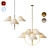 Kinsley Visual Comfort Chandelier Set 3D model small image 1