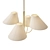 Kinsley Visual Comfort Chandelier Set 3D model small image 4