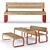 Rosenlund Urban Furniture System 3D model small image 1