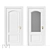 Vienna Series Interior Doors 3D model small image 1