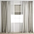 Polygonal Curtain Model Archive 3D model small image 1