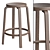 Sleek Modern Artek Bar Stool 3D model small image 2