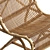 Modern Rattan Lounge Chair 3D model small image 3